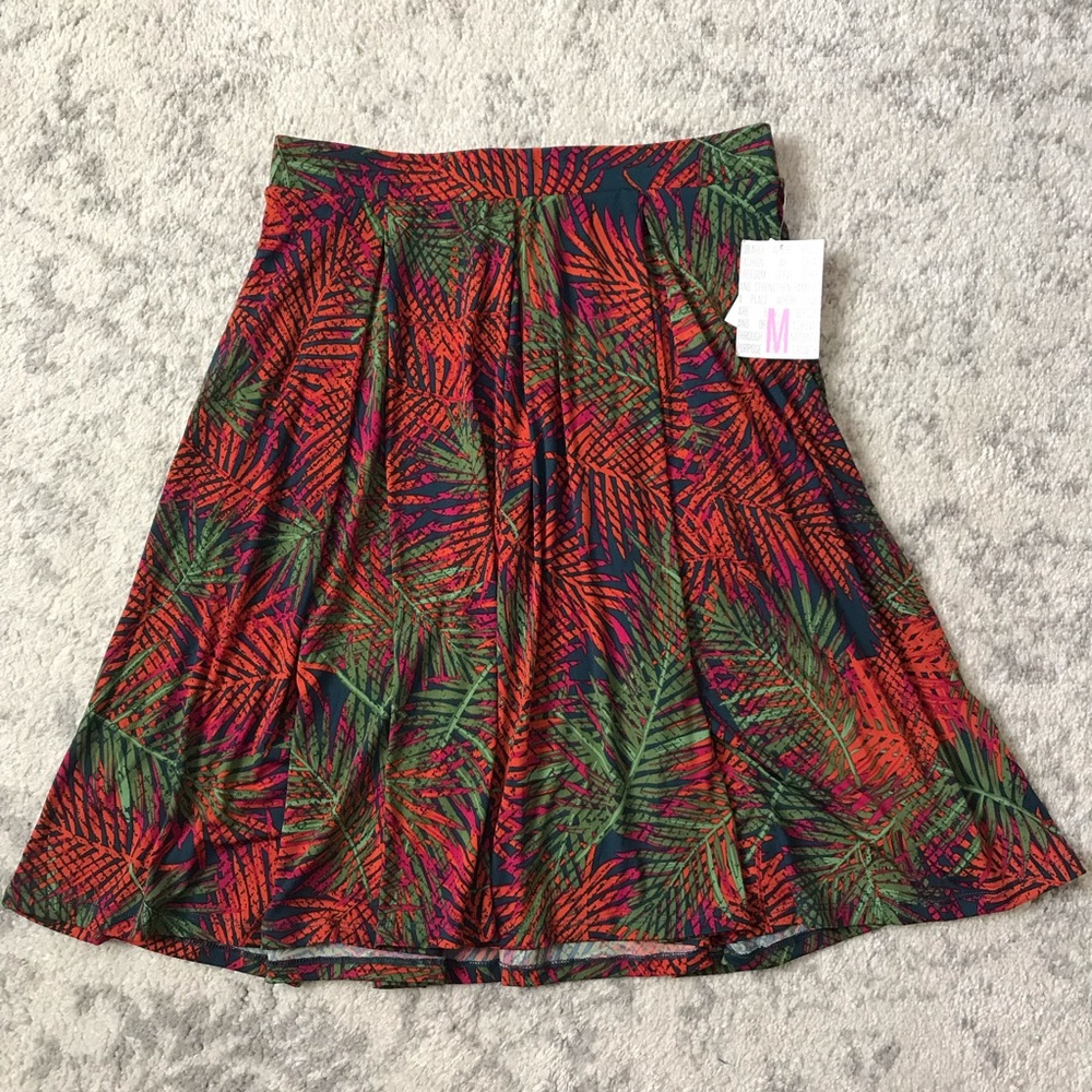 Hawaiian Print Madison Skirt Medium